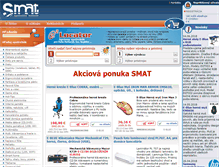 Tablet Screenshot of eshop.smat.sk